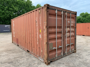 20′ x 8′ x 8.5′ Tall –Used Shipping / Storage Container-Wind and Watertight – BRICK