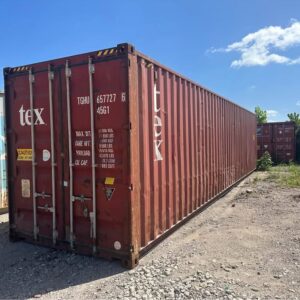 Used 40 High Cube Shipping Container – Solid & Spacious!