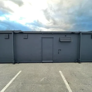 TOILET/OFFICE A/V CONTAINER 32FT X 10FT - SOLD AS SEEN