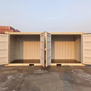20ft 'Open Side' New Shipping Container (2-Door w/ Center Post) 