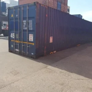 45ft Used High Cube Pallet Wide Shipping Container - wind & watertight